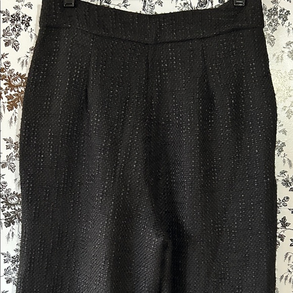 Lulu's Classic Black Wide Leg Pants - Picture 8 of 9